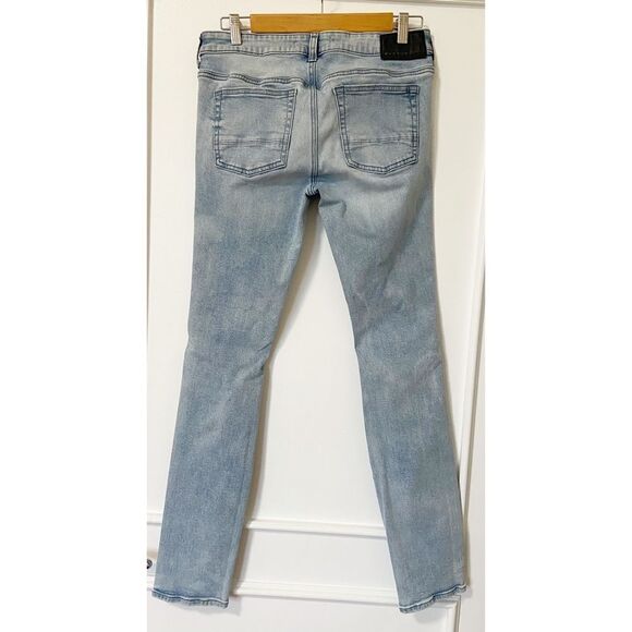 PacSun Light Wash Destroyed Skinny Jeans | Men’s Size 30x32 - Picture 5 of 9